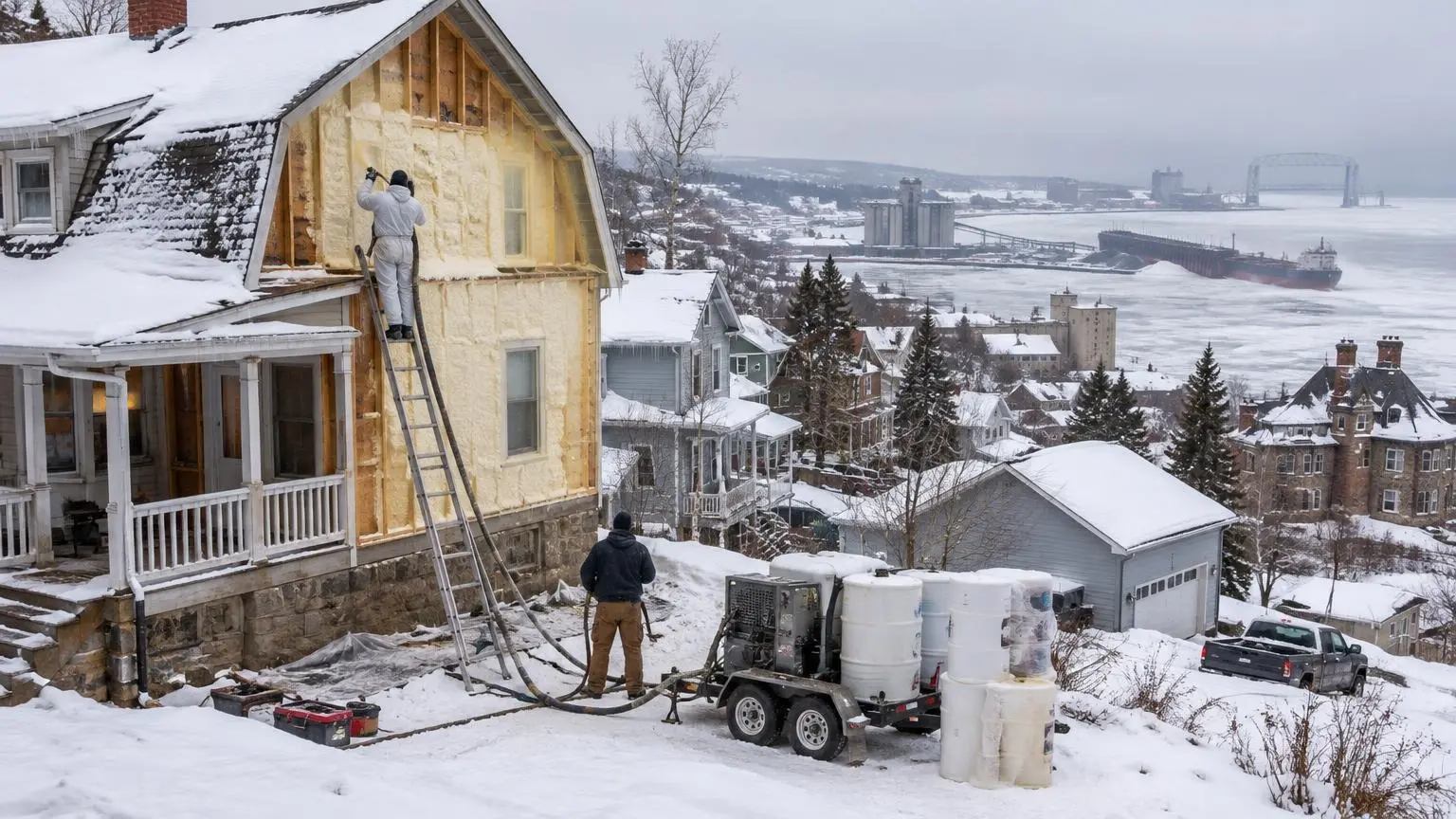 Spray Foam Insulation in Duluth, MN